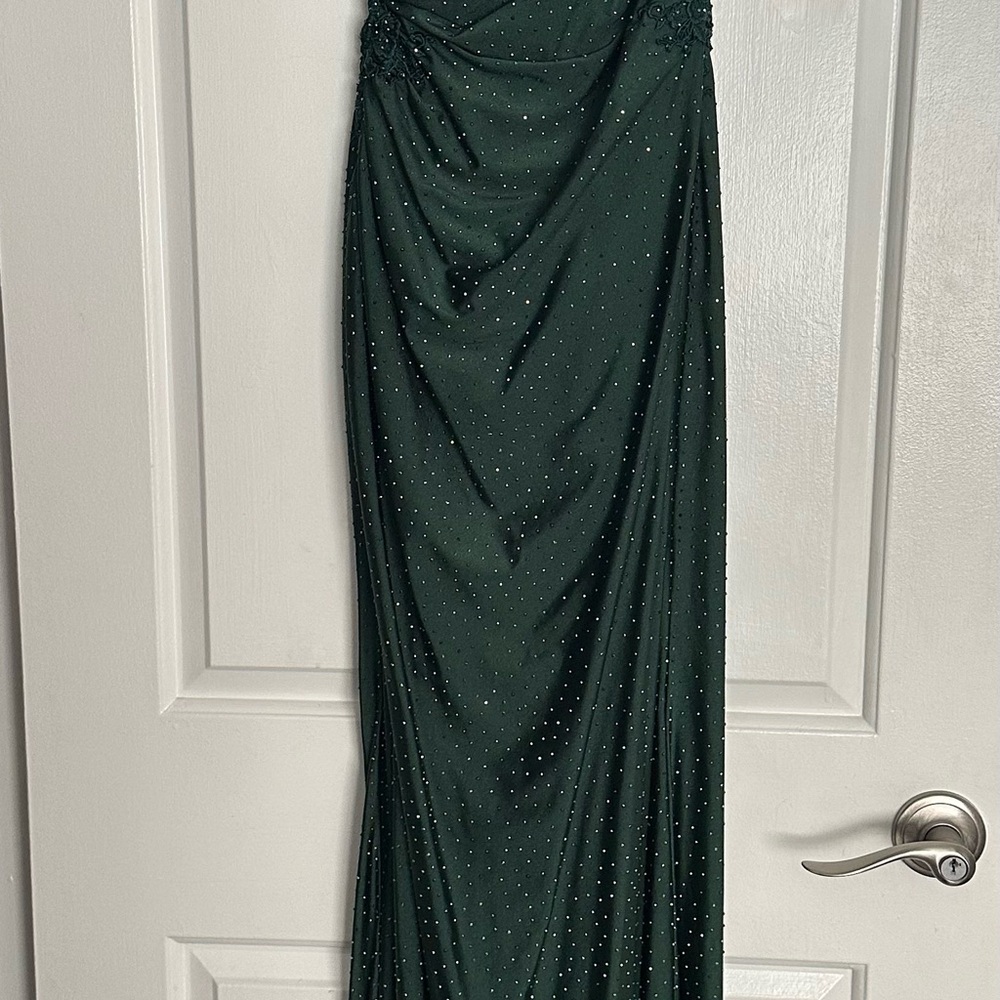 La Femme Green Prom/Party dress